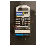 KOBALT 19 pc 1/4 Drive Universal