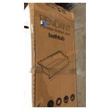 Pendant Porcelain-Finished Steel Bath Tub