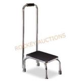 Foot Stool with Handrail