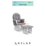 Storkcraft Glider and Ottoman