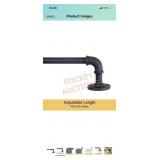 Kenney outdoor/indoor curtain rod 48"-84"