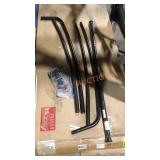 Double Curved Shower Curtain Rod and Tension