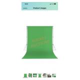 Green photo backdrop