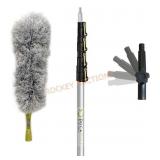Extension Pole with Microfiber Feather Duster