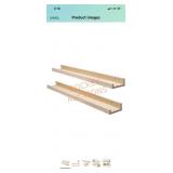 Photo Ledge White 2x3.5x36
