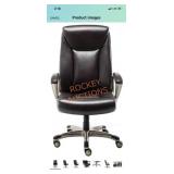 Amazon Basics Bonded Leather Big & Tall Desk Chair
