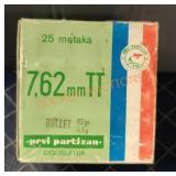 Prv Partizan 7.62mmtt, 50 Rounds