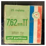 Prv Partizan 7.62mmtt, 50 Rounds