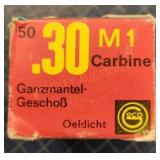 .30 M1 Carbine 100 Rounds