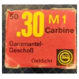.30 M1 Carbine 100 Rounds