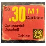 .30 M1 Carbine 100 Rounds
