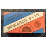 Makarov 9 X 18, 50 Rounds