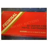 Federal Pistol Cartridges, 11loaded And 39empty