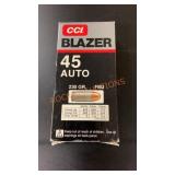 Blazer 45 Auto, 230 Grain, 100 Rounds
