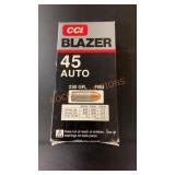 Blazer 45 Auto, 230 Grain, 100 Rounds