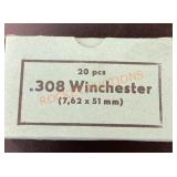 .308 Winchester 7.62x51mm, 100 Rounds