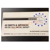 40 Smith&wesson 180 Grain, 100 Rounds