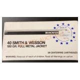40 Smith&wesson 180 Grain, 100 Rounds