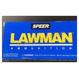 Speer Lawman 40 S&w, 100 Rounds