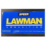 Speer Lawman 40s&w, 100 Rounds