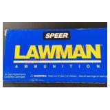 Speer Lawman 40s&w, 100 Rounds