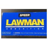 Speer Lawman 40s&w, 100 Rounds