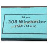 .308 Windchester 7,62x51mm, 120 Rounds