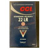 Cci 22 Lr, 40 Grain, 500 Rounds