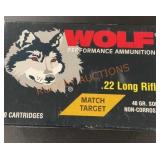 Wolf 22 Long Rifle, 400 Rounds