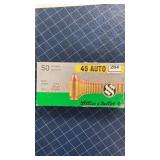Lellier & Bellot 45 auto, 50 Rounds