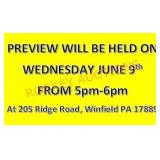 Preview Will Be Held On June 9th