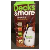 Decks & More Sprayer 2 Gallons