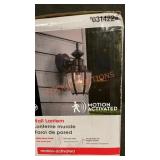 Motion Activated Wall Lantern