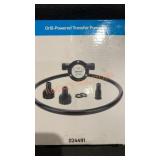 Drill powered transfer pump kit