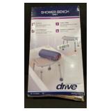Shower Bench Grey