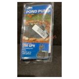 Pond Pump 3/4 tubing size
