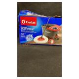 O-Cedar Easywring Spin mop and bucket