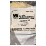 10" Wool Polishing Bonnets