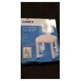 Carex Universal Bath Seat with Back