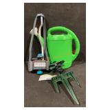Pair Spriklers & Plastic Watering Con.