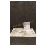 20"x34" Rug & Shower Curtain