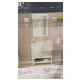 30" Vanity with Top and Mirror