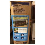 124 gal Extra Large Deck Box