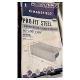 Porcelain Finished Steel Bathtub