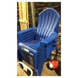 Set of 6 Outdoor Chairs