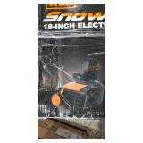 Wen 18" Corded Electric Snow Thrower