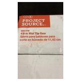 Project Source 4.5"wet Tile Saw