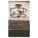 Allen + Roth Semi-flushmount Ceiling Fixture