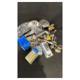 Hardware Lot, Shower heads, Door knobs, tools and