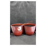 15"x17" Pair Planters Allen & Roth
